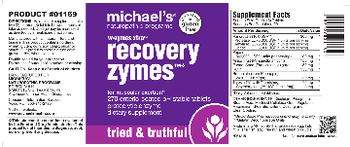 Michael's Naturopathic Programs Recovery Zymes - supplement