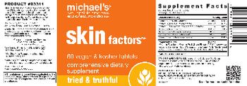 Michael's Naturopathic Programs Skin Factors - comprehensive supplement