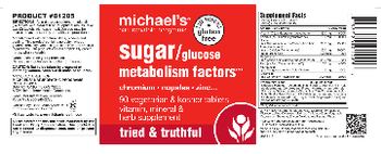 Michael's Naturopathic Programs Sugar/Glucose Metabolism Factors - vitamin mineral herb supplement