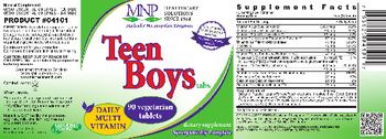 Michael's Naturopathic Programs Teen Boys Tabs Daily Multi Vitamin - supplement