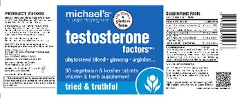 Michael's Naturopathic Programs Testosterone Factors - vitamin herb supplement