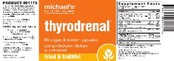 Michael's Naturopathic Programs Thyrodrenal - comprehensive supplement