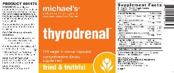 Michael's Naturopathic Programs Thyrodrenal - comprehensive supplement