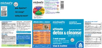 Michael's Naturopathic Programs Ultimate Detox & Cleanse Fiber & More - supplement