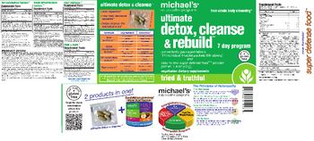 Michael's Naturopathic Programs Ultimate Detox, Cleanse & Rebuild 7 Day Program Blood Detoxification Factors - vegetarian supplement