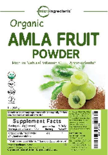 Micro Ingredients Oranic Amla Fruit Powder - supplement