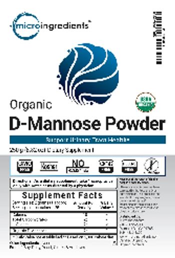 Micro Ingredients Organic D-Mannose Powder - supplement