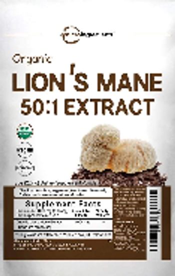 Micro Ingredients Organic Lion's Mane 50:1 Extract - supplement powder