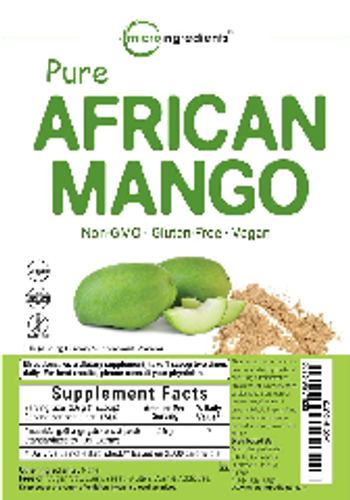 Micro Ingredients Pure African Mango - supplement powder