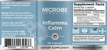 Microbe Formulas Inflamma Calm - supplement