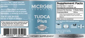 Microbe Formulas Tudca Plus - supplement
