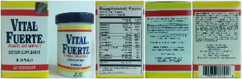 Midway Importing Vital Fuerte EF Vitamins And Minerals - supplement