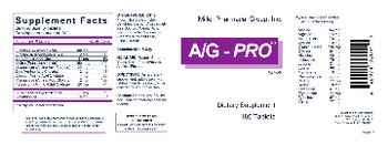 Miller Pharmacal Group A/G-PRO - supplement
