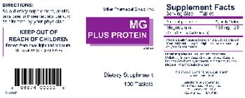 Miller Pharmacal Group, Inc. MG Plus Protein - supplement