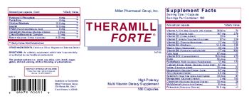 Miller Pharmacal Group, Inc. Theramill Forte - multi vitamin supplement