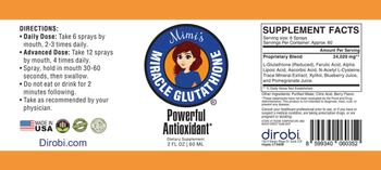 Mimi's Miracle Glutathione - supplement