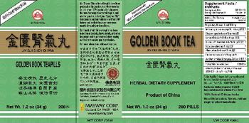 Min Shan Golden Book Tea - herbal supplement