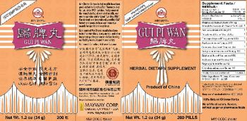 Min Shan Gui Pi Wan - herbal supplement