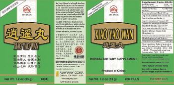 Min Shan Xiao Yao Wan - herbal supplement