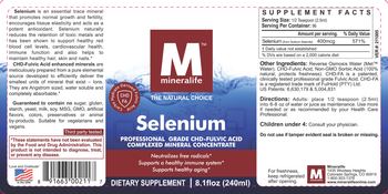 Mineralife Selenium - supplement