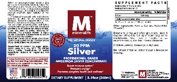 Mineralife Silver 20 PPM - supplement