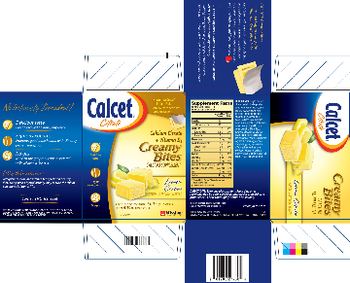 Mission Pharmacal Calcet Citrate Creamy Bites Lemon Cream - calcium supplement