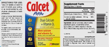 Mission Pharmacal Calcet Petites - calcium supplement