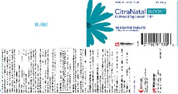 Mission Pharmacal CitraNatal Bloom - rx prenatal supplement tablet