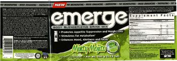 MM Sports Nutrition Emerge Minty Mojito - supplement