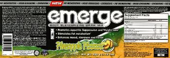 MM Sports Nutrition Emerge Pineapple Pizzazz - supplement