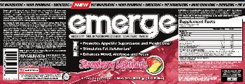 MM Sports Nutrition Emerge Strawberry Lemonade - supplement