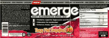 MM Sports Nutrition Emerge Tangy Pink Grapefruit - supplement