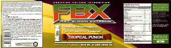 MM Sports Nutrition FBX Extreme Tropical Punch - supplement