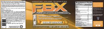 MM Sports Nutrition FBX Manic Mango - supplement