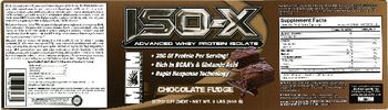 MM Sports Nutrition Iso-X Extreme Chocolate Fudge - supplement