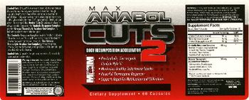 MM Sports Nutrition MAX Anabol Cuts 2 - supplement