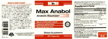 MM Sports Nutrition MAX Anabol - supplement