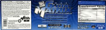 MM Sports Nutrition Max Gluta Matrix Unflavored - supplement