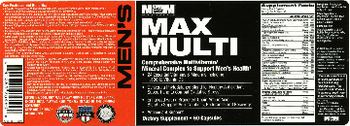 MM Sports Nutrition Max Multi Men's - supplement