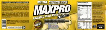 MM Sports Nutrition Maxpro Banana - 