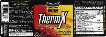 MM Sports Nutrition ThermX - supplement