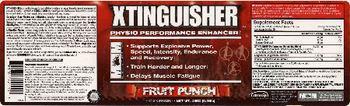 MM Sports Nutrition Xtinguisher Fruit Punch - supplement