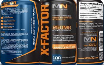 MN Molecular Nutrition X-Factor 250 mg - supplement