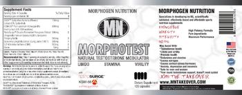 MN Morphogen Nutrition Morphotest - supplement