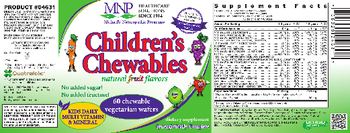 MNP Michael's Naturopathic Programs Children's Chewables Natural Fruit Flavors - supplement