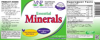 MNP Michael's Naturopathic Programs Essential Minerals - mineral supplement