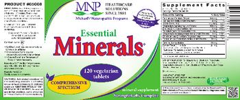 MNP Michael's Naturopathic Programs Essential Minerals - mineral supplement