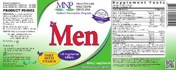 MNP Michael's Naturopathic Programs For Men Daily Multi Vitamin - supplement