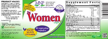 MNP Michael's Naturopathic Programs For Women Caps Daily Multi Vitamin - supplement