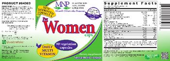 MNP Michael's Naturopathic Programs For Women Caps Daily Multi Vitamin - supplement